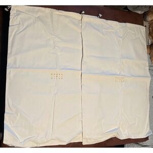 Moore & Giles Set of 2 Large Canvas Drawstring Storage Bags Dust Bags